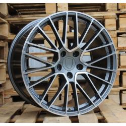 R20x10.5 5X130 ET 64 71.6 FE179 Grey Polished+Powder Coating (MGPC) For PORCH (K4) ((AKC 115 Eur))