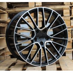 R21x9 5X112 ET 26 66.5 FE179 (IN0261) Black Polished (MB) For PORCH (K3) (Rear+Front)