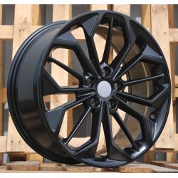 R18x8 5X108 ET 55 63.3 FE187 (IN5608) Black Half Matt (BLHM) For FORD (P2)