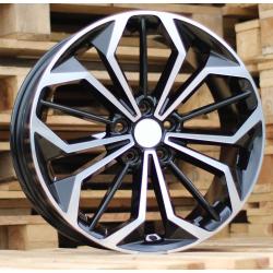 R18x8 5X108 ET 55 63.3 FE187 (IN5608) Black Polished (MB) For FORD (Z5)