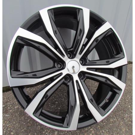 R18x8 5X114.3 ET 30 60.1 FE193 Black Polished (MB) For LEX (R)