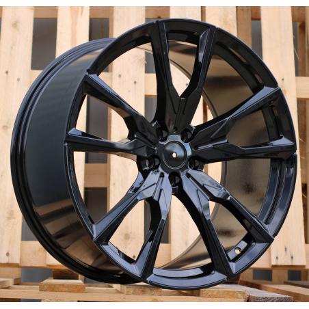 R22x10.5 5X112 ET 43 66.6 FE221 Black (BL) For BMW (P1) (Rear+Front New X7)