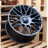 R21x11 5X112 ET 55 66.6 FE230 Black half matt+Polished lip+Engraved Cap (BLHMPLG) For MER (P) (Rear+Front (Graver caps) For New 