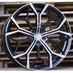 R22x10.5 5X112 ET 43 66.6 FE245 Black Polished (MB) For BMW (P2) ((AKC 120 Eur))