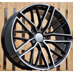 R20x9.5 5X112 ET 22 66.6 FE248 Black Polished (MB) For MER (P2+P+Z5) (GLC Class Coupe (Rear))