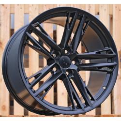 R20x11 5X120 ET 43 66.9 FR037 Black Half Matt (BLHM) For CHEVR (K7) (REAR+FRONT CAMARO)