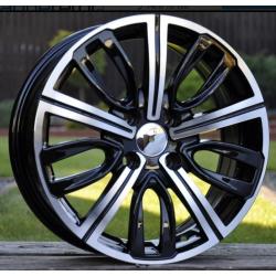 R16x7 4X108 ET 26 65.1 FR531 Black Polished (MB) For PEUG (R)
