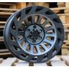 R17x9 6X120 ET 20 66.9 H1006 Black Matt (BM) For 4X4 (P1)