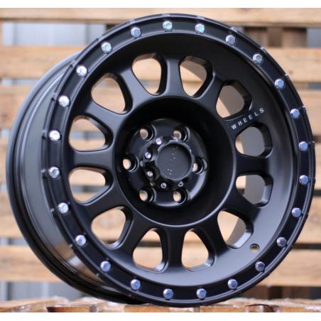 R17x8.5 6X120 ET 0 66.9 H1019 Black Matt (BM) For 4X4 (P1)