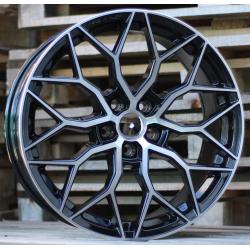 R19x8.5 5X112 ET 40 66.6 H4101 (BY1920) Black Polished (MB) For RACIN (Z2+Z3) (Style Vossen)