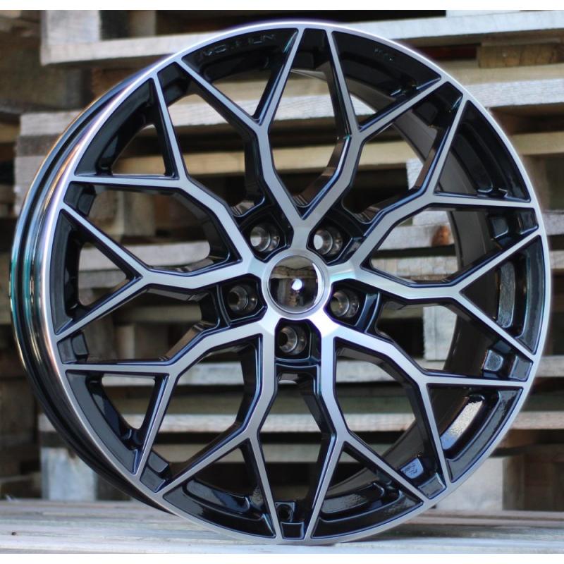 R19x8.5 5X112 ET 40 66.6 H4101 (BY1920) Black Polished (MB) For RACIN (Z2+Z3) (Style Vossen) R19x8.5 5X112 ET 40 66.6 H4101 (BY1920) Black Polished (MB) For RACIN (Z2+Z3) (Style Vossen)