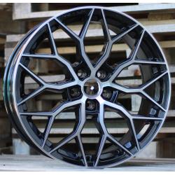 R19x8.5 5X108 ET 40 67.1 H4101 (BY1920) Black Polished (MB) For RACIN (Z4) (Vossen Style)