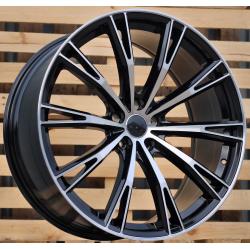 R21x9 5X112 ET 30 66.5 H5060 (INSA001) Black Polished (MB) For AUD (K7+P1) (ABT Style)
