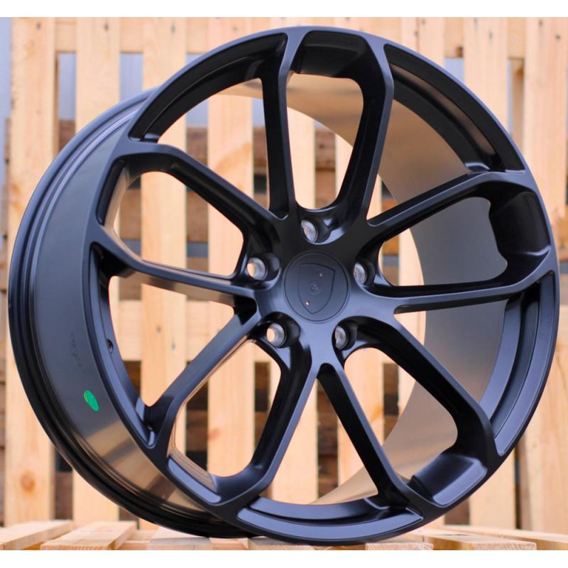 R22x10 5X130 ET 48 71.6 H5084 (3S5985) Black Half Matt (BLHM) For PORCH (K4+P) (HYBRID FORGED (Rear+Front)) R22x10 5X130 ET 48 71.6 H5084 (3S5985) Black Half Matt (BLHM) For PORCH (K4+P) (HYBRID FORGED (Rear+Front))