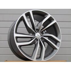 R20x8.5 5X108 ET 40 63.3 HE721 Grey Polished (MG) For JAGUAR (P1)