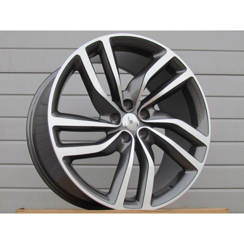 R20x8.5 5X108 ET 40 63.3 HE721 Grey Polished (MG) For JAGUAR (P1) R20x8.5 5X108 ET 40 63.3 HE721 Grey Polished (MG) For JAGUAR (P1)