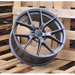 R20x10 5X120 ET 40 72.6 HE761 Gun Metal Half Matt (GMHM) For BMW (P1) (Rear+Front)