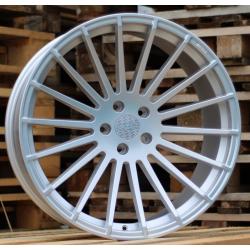 R22x10.5 5X112 ET 38 66.6 HX010 (E25422A513S) Silver (SI) For HAXER (K4) (Rear+Front)