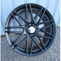R16x5.5 3X112 ET 30 57.1 HX013 (E269165503S) Black Half Matt (BLHM) For SMART (R) (Front)