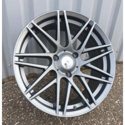 R17x7.5 4X100 ET 25 60.1 HX013 (E269177507S) Gun Metal Half Matt (GMHM) For SMART (K3)