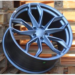 R21x10.5 5X120 ET 38 72.6 HX021 (3S104B) Gun Metal Half Matt (GMHM) For HAXER (K7) (HYBRID FORGED)