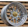 R18x10 10X120/112 ET 15 74.1 HX025 (HX025) Silver+Polished Lip (SP) For HAXER (R+P1+Z3+Z1) (Rear+Front)
