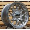 R15x7 8X100/114 ET 25 73.1 HX025 (LU1879) Silver+Polished Lip (SP) For HAXER (R) ((AKC 65 Eur))