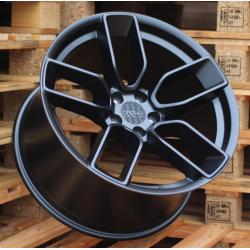 R20x9.5 5X115 ET 18 71.5 HX031 (IN5581) Black Half Matt (BLHM) For HAXER (P1+P2) (Rear+Front)