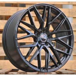 R18x8 5X112 ET 40 66.5 HX035 (B5902) Black (BL) For HAXER (K4)
