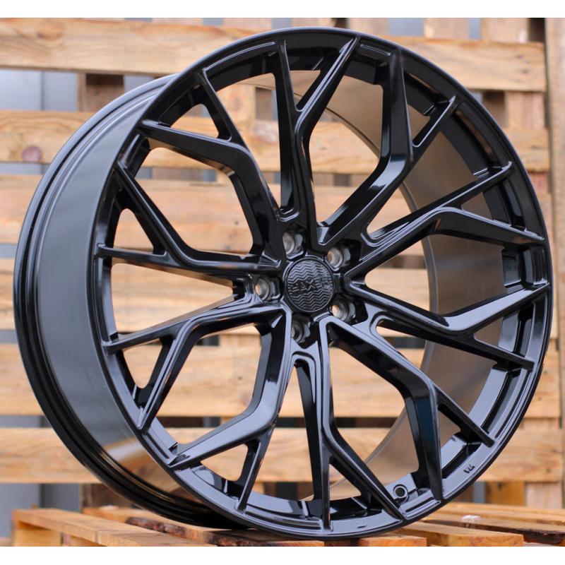 R19x8.5 5X112 ET 40 66.5 HX041 Black (BL) For HAXER (P1) ((IN5558)) R19x8.5 5X112 ET 40 66.5 HX041 Black (BL) For HAXER (P1) ((IN5558))
