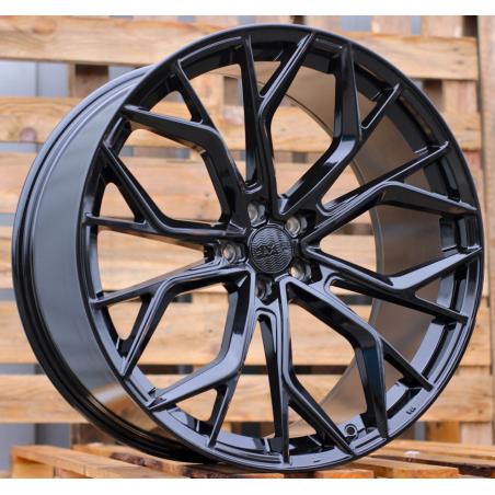 R19x8.5 5X112 ET 40 66.5 HX041 Black (BL) For HAXER (P1) ((IN5558))