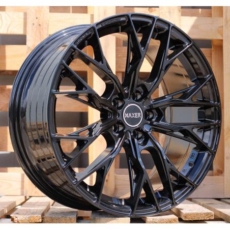 R18x8 5X120 ET 35 72.6 HX042 (A5871) Black (BL) For HAXER (P) (Rear+Front)