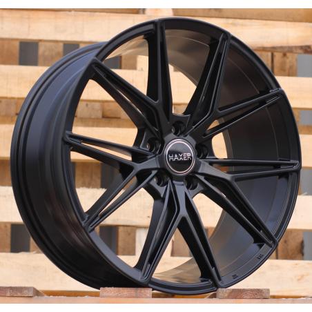 R19x8.5 5X112 ET 40 66.6 HX043 Black Half Matt (BLHM) For HAXER (K4)