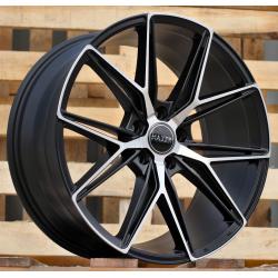 R19x8.5 5X108 ET 40 67.1 HX043 Black Polished Half Matt (MBHM) For HAXER (K4)