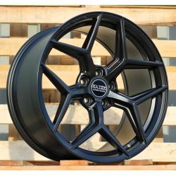 R19x9.5 5X112 ET 40 66.6 HX04F Black Half Matt (BLHM) For HAXER (K4) (HYBRID FORGED (Front+Rear))
