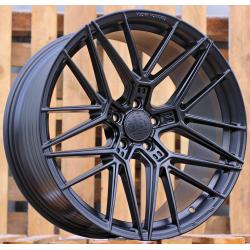 R20x8.5 5X112 ET 35 66.5 HX07F Black Half Matt (BLHM) For HAXER (P2) (HYBRID FORGED)