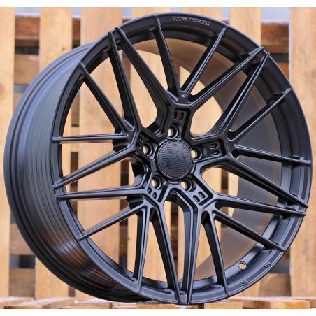 R20x8.5 5X112 ET 35 66.5 HX07F Black Half Matt (BLHM) For HAXER (P2) (HYBRID FORGED)