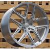 R22x10.5 5X112 ET 30 66.6 HXF01 Brush Silver (BS) For HAXER (K3) (FORGED (NEW Model) Rear+Front)