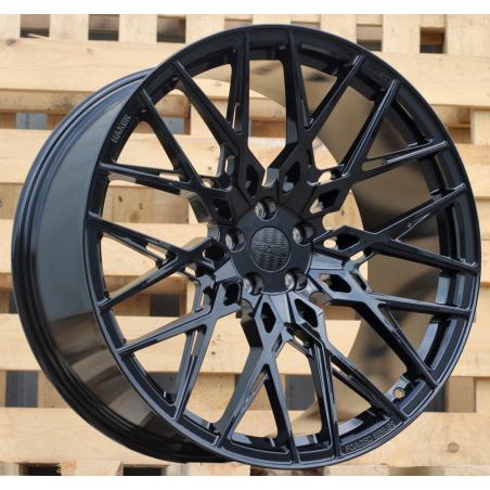 R21x10.5 5X112 ET 30 66.6 HXF03 Black (BL) For HAXER (K3) (FORGED (NEW Model))