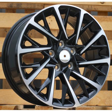 R17x7.5 5X114.3 ET 45 67.1 I0241 Black Polished (MB) For HYUND (K7)