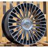 R19x9.5 5X112 ET 43.5 66.6 I0313 (XF116) Black Polished (MB) For MER (K4) (HYBRID FORGED (Front+Rear))