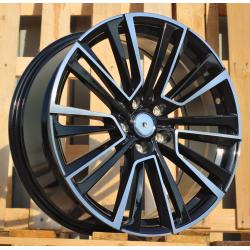 R19x8 5X112 ET 44 57.1 I0361 Black Polished (MB) For SKODA (Z5)
