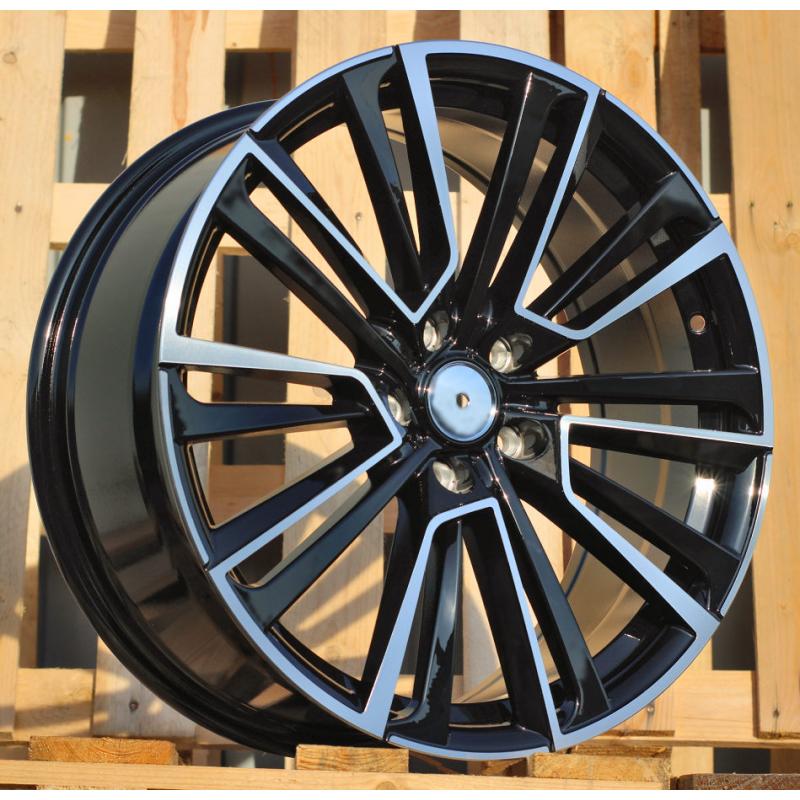 R19x8 5X112 ET 44 57.1 I0361 Black Polished (MB) For SKODA (Z5) R19x8 5X112 ET 44 57.1 I0361 Black Polished (MB) For SKODA (Z5)