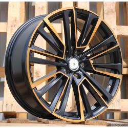 R19x8 5X112 ET 45 57.1 I0361 Black Polished Half Matt Cooper (MBHMC) For SKODA (P2)