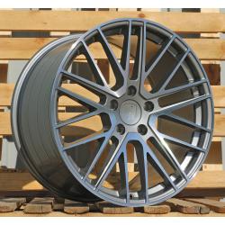 R21x9.5 5X130 ET 69 71.6 I0375 Grey Polished (MG) For PORCH (Z5) (Rear+Front)