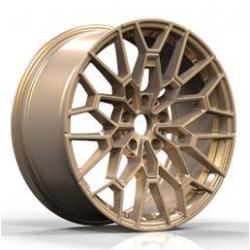 R19x9 5X112 ET 40 66.6 I0384 (3S1271) Bronze (YY) For BMW (P) (HYBRID FORGED Rear+Front)