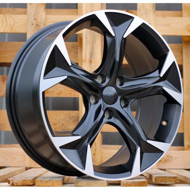 R19x8.5 5X112 ET 40 57.1 I5163 Black Polished Half Matt (MBHM) For CUPRA (Z5) R19x8.5 5X112 ET 40 57.1 I5163 Black Polished Half Matt (MBHM) For CUPRA (Z5)