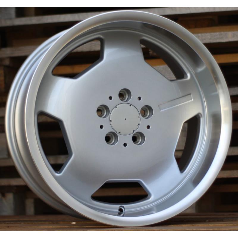 R16x7.5 5X112 ET 35 66.6 I5270 Silver+Polished Lip (SP) For MER (P2) (MONOBLOCK Style) R16x7.5 5X112 ET 35 66.6 I5270 Silver+Polished Lip (SP) For MER (P2) (MONOBLOCK Style)