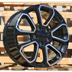 R18x8 5X127 ET 50 71.5 I5319 Black Polished (MB) For JEEP (P1)