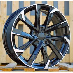 R18x7.5 5X114.3 ET 40 60.1 I5547 Black Polished Half Matt (MBHM) For TOYOT (P1)